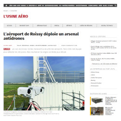 L'aéroport de Roissy déploie un arsenal antidrones