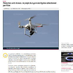 Protection anti-drones : le projet du Lyonnais Byblos sélectionné par l’Etat